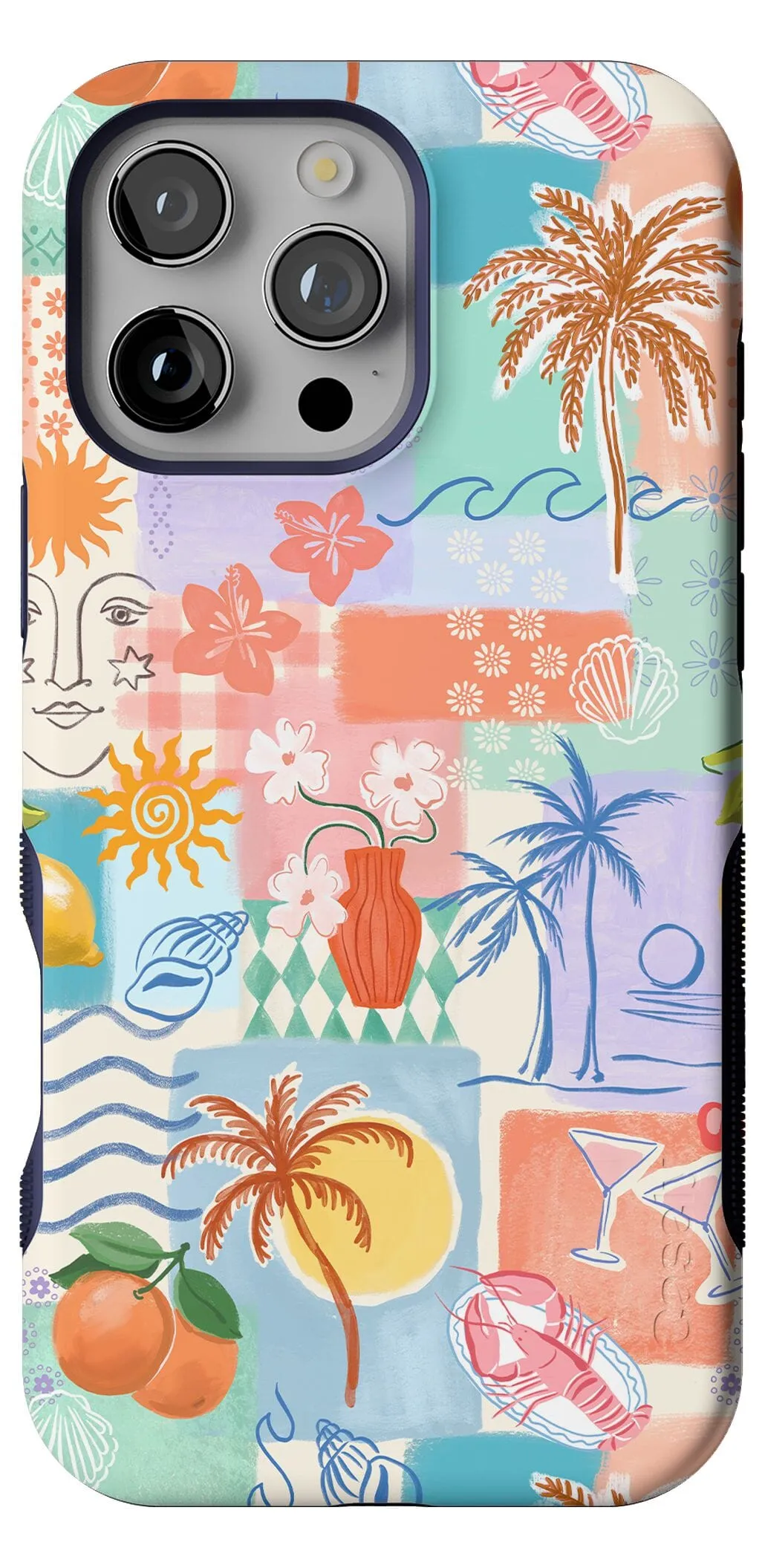 Tropical Heat | Beachy Collage Case