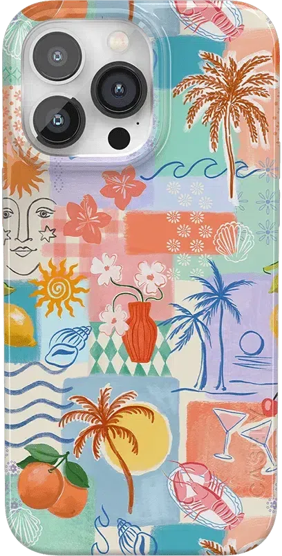 Tropical Heat | Beachy Collage Case