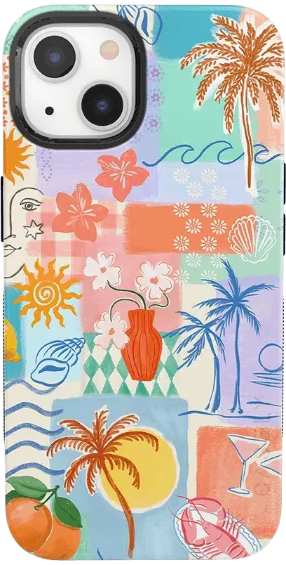 Tropical Heat | Beachy Collage Case